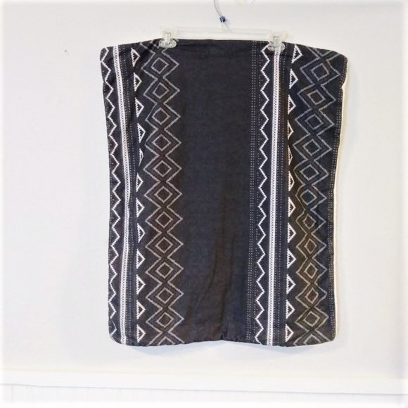 unbranded Other - Native Print Gray Pillow Cover 30" x 24"